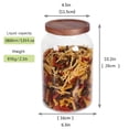 thumbnail image 2 of Frasco de vidrio LEAVES AND TREES Y, 1 galón/3800 ml con cierre hermético L, 2 of 7