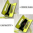 thumbnail image 4 of Jinsinto Women's Novelty Stop Logo Purse Handbag Fashion Note Catwalk Progress Crossbody, 4 of 5