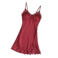 thumbnail image 2 of Pijama de mujer ropa de dormir Camisón de Mujer Lencería Camisón de Encaje Camisón - rojo, L L Magideal Pijama de mujer ropa de dormir, 2 of 7