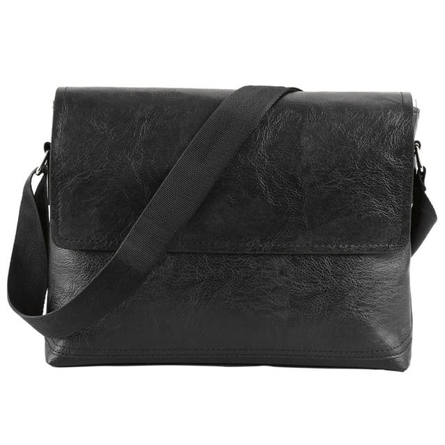 LOVEVER Mens Leather Bags Messenger Bag Briefcase Satchel Shoulder Handbag Cross Body
