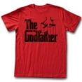 thumbnail image 2 of Godfather Movies Logo Black Adult Short Sleeve T Shirt, 2 of 2