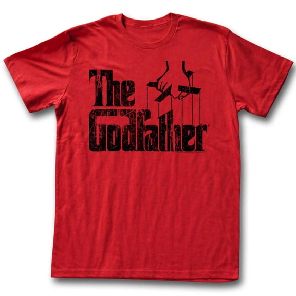 Godfather Logo Black Red Adult T-Shirt
