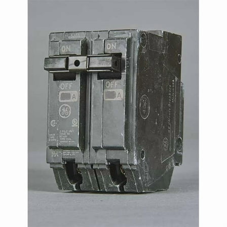 Ge Circuit Breaker,20A,Plug In,120/240V,2P THHQL2120