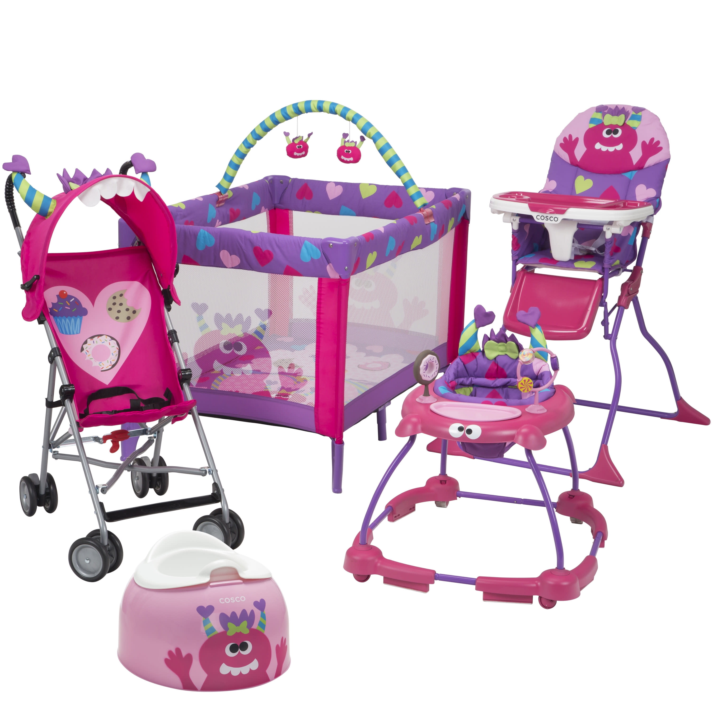 cosco simple fold high chair walmart