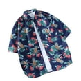 thumbnail image 2 of SOOMLON Mens Hawaiian Shirts Short Sleeve Casual Button Down Tropical Beach Shirt Vacation Shirt XL, 2 of 4