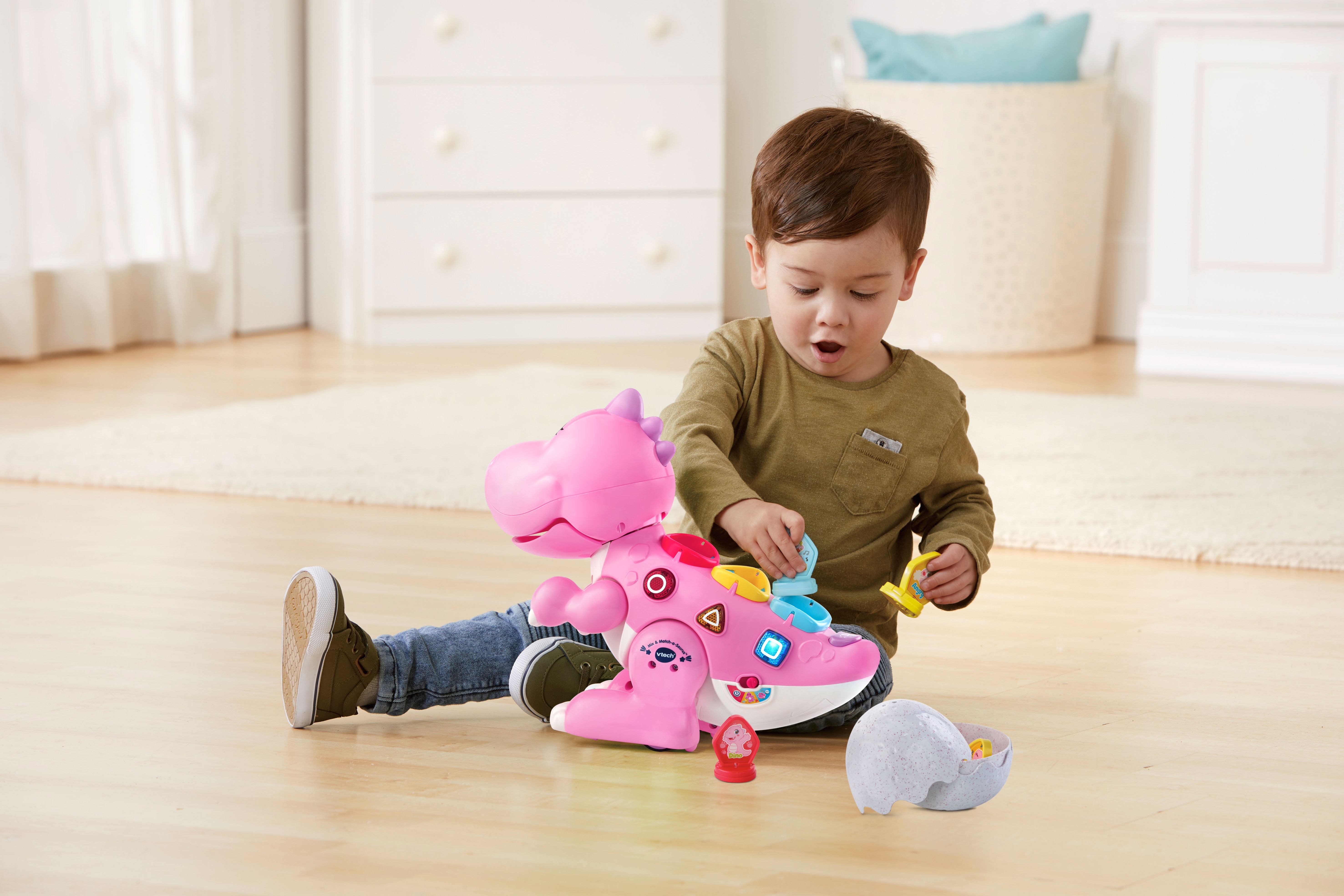 vtech pink dinosaur