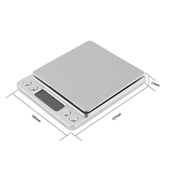 EQCOTWEA Digital Gram Jewelry Scale for Jewelry Gold Coins Kitchen 2000g x 0.1g