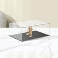 thumbnail image 5 of Acrylic Display Case, Dustproof Assemble Box, Clear Display Stand with Base for Action Figure Display, Collectibles, 5 of 7