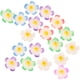 thumbnail image 1 of EeaseMX 24 pasadores de frangipani, exquisitas decoraciones para el cabello, delicados y dulces clips para el cabello, 1 of 8