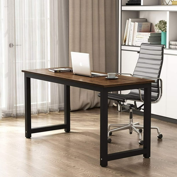 9 best modern yet simple home office desks Tribesigns 55" Simple Sturdy Computer Desk, Large Modern Small Desk