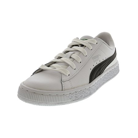 puma basket classic lfs white black
