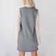 thumbnail image 4 of Vestido tipo chaleco de mujer: cuello en V, sin mangas, jersey de punto, bolsillos, elástico, adecuado para otoño/invierno, varias tallas., 4 of 8