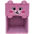 thumbnail image 4 of Care Bears: Storables 10" Box - Cheer Bear - Pink Character Themed Bin, Fabric Storage Container, Opening Top Lid, Holds Toys, Books & More, Licensed, 4 of 7