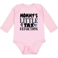 thumbnail image 3 of Inktastic Mommy's Little Tax Deduction Blue Hearts Boys or Girls Long Sleeve Baby Bodysuit, 3 of 5