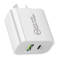 thumbnail image 1 of Cargador Pared USB Tipo C PD QC3.0 20W para Smartphone (Enchufe 20W), 1 of 8
