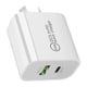 thumbnail image 1 of Cargador Pared USB Tipo C PD QC3.0 20W para Smartphone (Enchufe 20W), 1 of 8