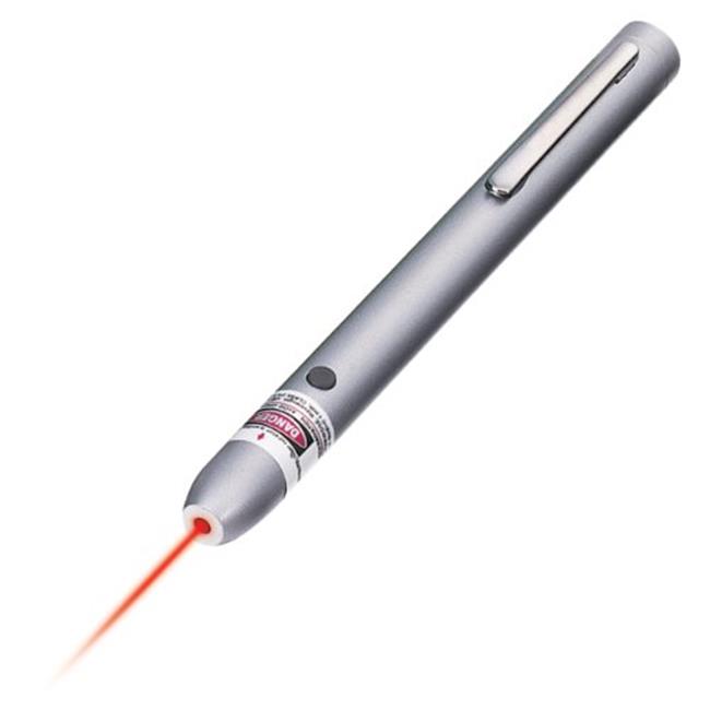 Infiniter P15104018 100 Red Laser Presentation Pointer Silver