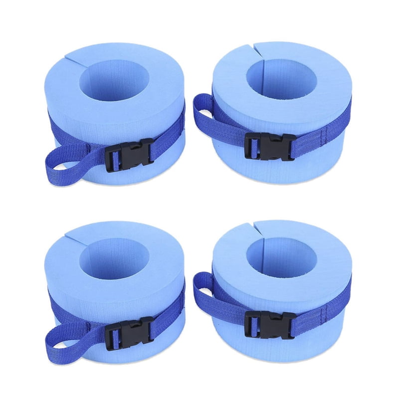 4X Swimming Weights Aquatic Cuffs Water Aerobics Float Ring Fitness