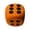 Orange, variant on 1.5 Inch Six Sided EVA Foam Dice Soft Lightweight Multicolor Cube Dice for Party Game Night Tabletop Indoor Activity (Pink)