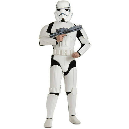 Star Wars Deluxe Stormtrooper Adult Halloween Costume, One Size 46-52