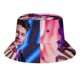 thumbnail image 5 of Nick Jonas Sombrero bucket para adultos, gorra de protección solar, sombrero de pescador plegable para viajes al aire libre, pesca y actividades de verano, 5 of 6