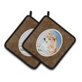 thumbnail image 1 of Carolines Treasures 7135PTHD Shiba Inu Paire de Porte-Pot, 7.5 x 3 x 7.5 Po., 1 of 3