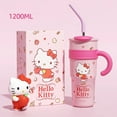 thumbnail image 4 of Sanrio Cup Hello Kitty Kuromi Mymelody Cinnamoroll Pachacco Pom Pom Purin Anime Cartoon Kawaii High-looking Water Cup, 4 of 13
