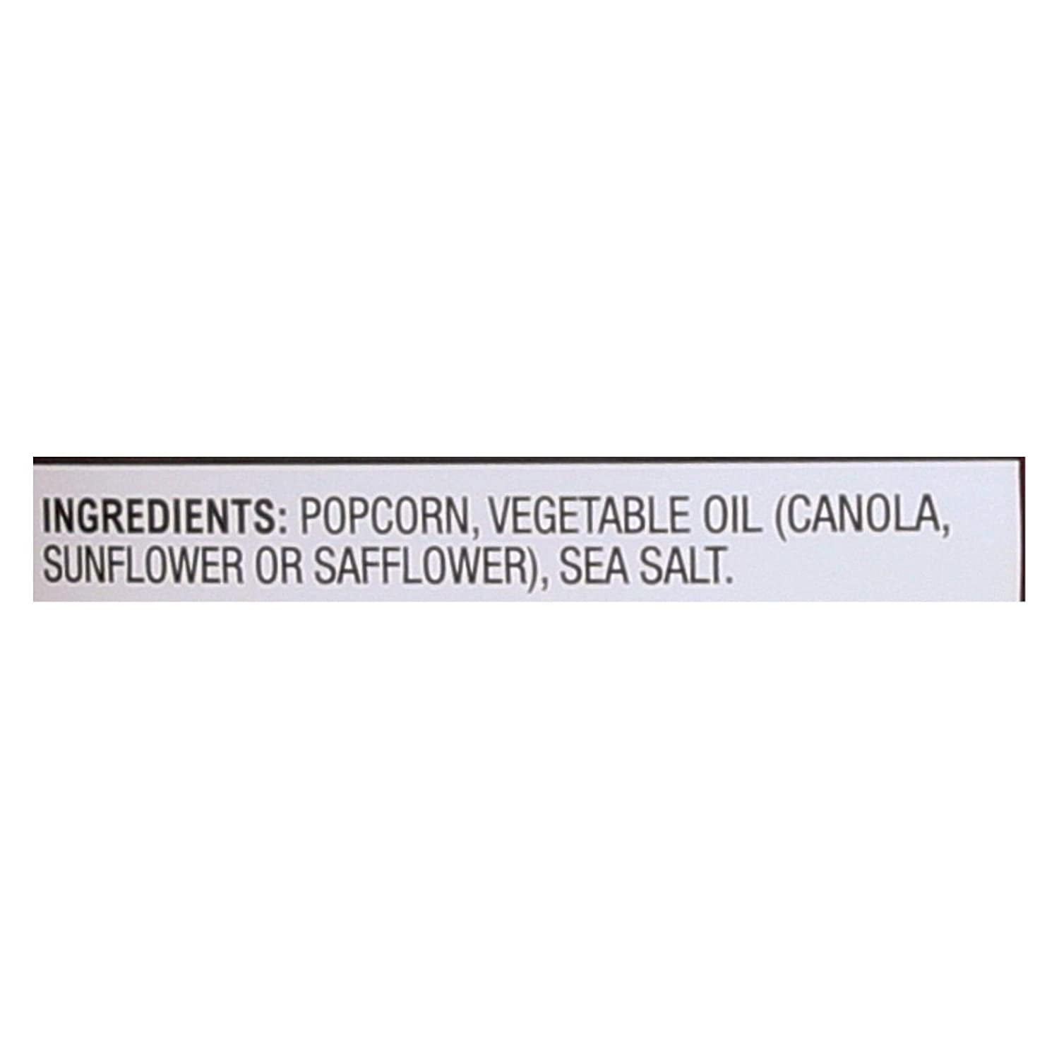 Popcorn Indiana Popcorn - Sea Salt - Case of 12 - 4.75 oz.