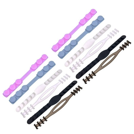 

12pcs Adjustable Mask Band Extension Buckle Creative Mask Ropes Buckle Convenient Mask Supplies Accessories for Outdoor
