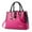 Hot Pink, variant on Women Purses and Handbags Ladies Top Handle Satchel Tote Shoulder Work Bag Fashion Crossbody Bag Large Capacity Solid Color Black