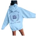 thumbnail image 4 of WILLBEST Sudadera con Capucha para Mujer, Ligera, Estilo Pullover, con Estampado Otoñal E Invernal X-Grande, 4 of 5