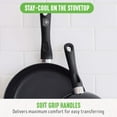 thumbnail image 6 of GreenLife Soft Grip Pro 2-Piece Fry Pan Set, 6 of 11
