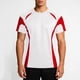 thumbnail image 1 of Ceisia Men's Athletic Short Sleeve T-shirt Color Block Round Neck Fitness Basketball Training Sport Tee Tops Red XXXL Gifts, 1 of 8
