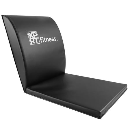 XPRT Fitness Ab Mat with Tailbone Protection Pad – Premium Sit Up Mat for Workout – Compact and Portable – Non-Slip Extended Padding – Comfortable Contoured Shape – Sweat Resistant Cover