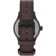 Timex Men's Expedition Scout 40mm Watch - Brown Two- Piece Blue Dial Gunmetal Case