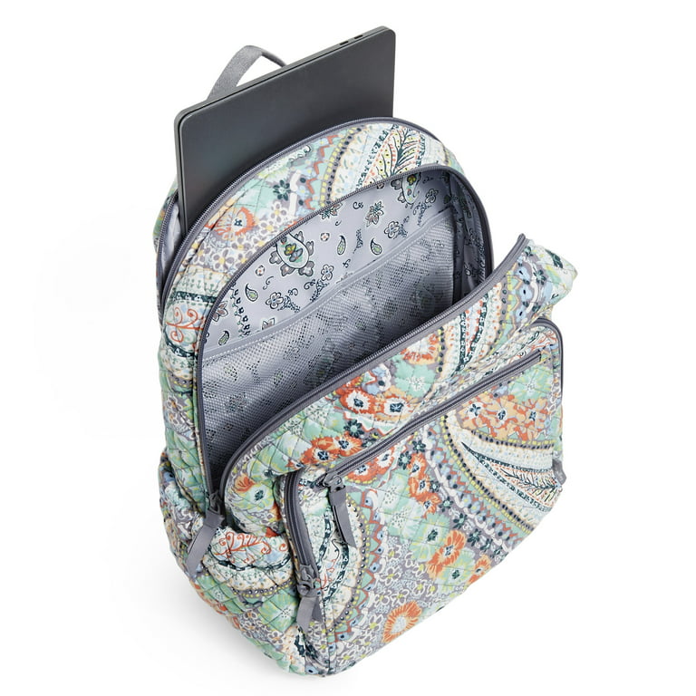 VERA BRADLEY Essential Backpack Haymarket Paisley Colorful School Bag NWT