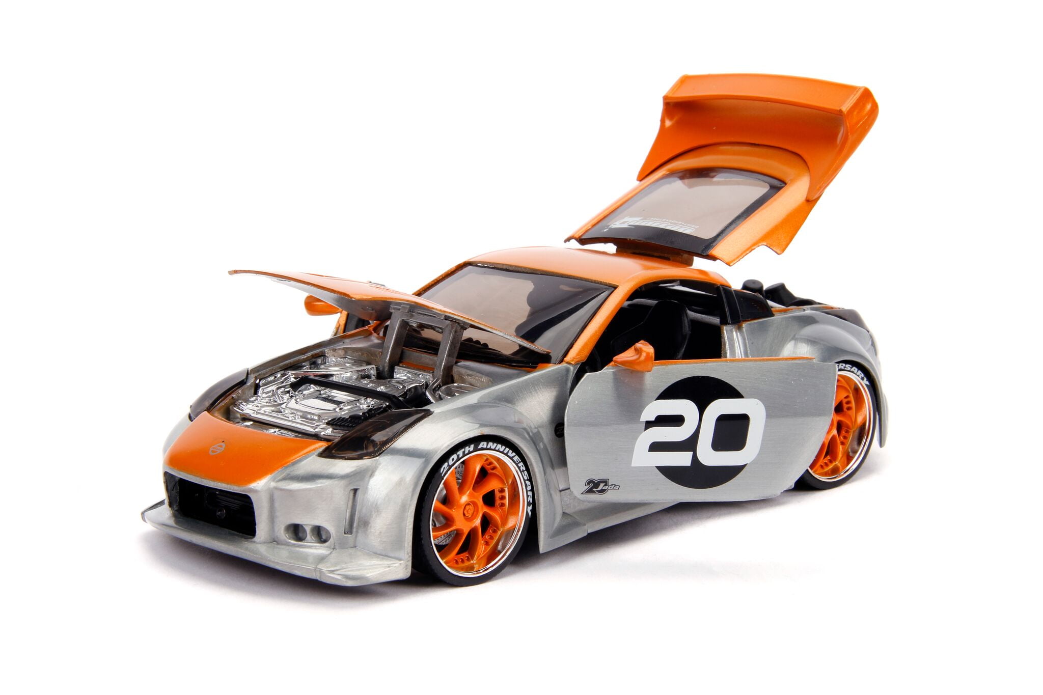 1:24 Jada 20 - Option D - '03 Nissan 350Z - Walmart.com