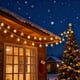 thumbnail image 4 of Guirnalda De Luces Led Transparentes Para Árbol De Navidad, 1.5 M, 10 Luces Led Blancas Cálidas A Pilas, Para Decoración Navideña En Interiores Y Exteriores, Color Blanco (1 Unidad) Rkxzt, 4 of 9