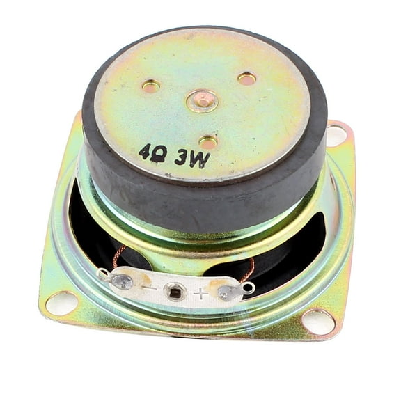 Multimedia 3W 3 Watt 4 Ohm 52mm Dia Aluminum Internal Magnet Speaker