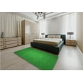 thumbnail image 5 of Ahgly Company Machine Washable Indoor Round Transitional Green Area Rugs, 5' Round, 5 of 7