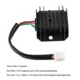 thumbnail image 5 of 4 Wires 4 Pins 12 Volta Regulator Rectifier For 150-250cc Cycle Scooter Moped Atv Motocicleta Accessories Cg125 150 200, 5 of 5