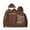 Brown, variant on Child Christian Hoodies Sweatshirts Long Sleeve Trust In The Lord Graphic Hooded Girls Casual Oversize Pullover Teen Top Girl Clothing, Brown 9-10 Years