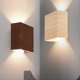 thumbnail image 5 of Wood Grain Bedroom Bedside Wall Lamp Background Corridor Lamp B, 5 of 5