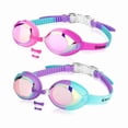 thumbnail image 1 of Chenchen Kids Swim Goggles for Toddler Kids Youth(3-12),Anti-Fog Waterproof Anti-UV Clear Vision Water Pool Goggles, 1 of 1
