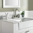 thumbnail image 3 of Kichae 4 Inch Bathroom Sink Faucet，2-Handle Brushed Nickel Centerset Vanity Faucet with Pop Up Drain, 3 of 7