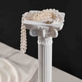 thumbnail image 6 of Set of 3 White Resin Roman Column Candle Holders | Classic Vintage Pillar Candlestick for Wedding, Table Centerpiece & Home Decor, Greek Style Candlestick for Candles, 6 of 7
