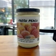 thumbnail image 1 of Fresh Peach Vegan Coconut Soy 12 oz/ 355 ml Candle Hand-poured, Eco-friendly, Clean Burning, Fruity, 1 of 5