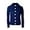 Blue, variant on Aran Woollen Mills Women’s Aran Cardigan Sweater, Blue, Large