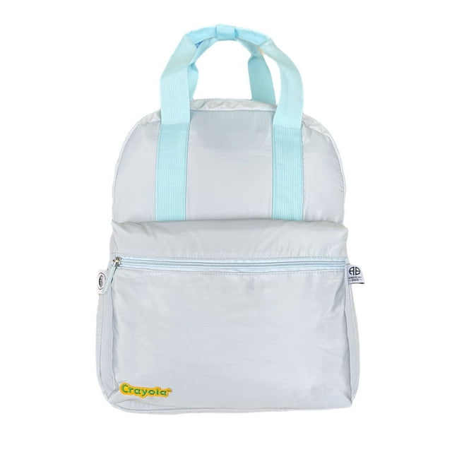 Mochila Escolar Porta Laptop Juvenil Crayola color Azul