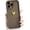 Brown, variant on REQO Compatible for iPhone 16 Pro Case Cute Aesthetic 3D Heart with Gloss Golden Epoxy Design for Girls Women Soft TPU Shockproof More Protective Girly for iPhone 16 Pro Case